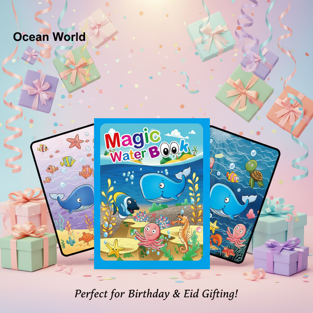 Magic Water Book – Ocean World